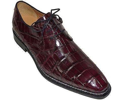 Mezlan Platinum Alligator Shoes Palermo