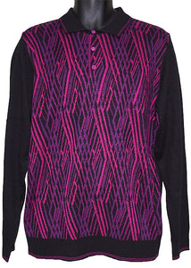 Cigar Sweater # P412 Magenta