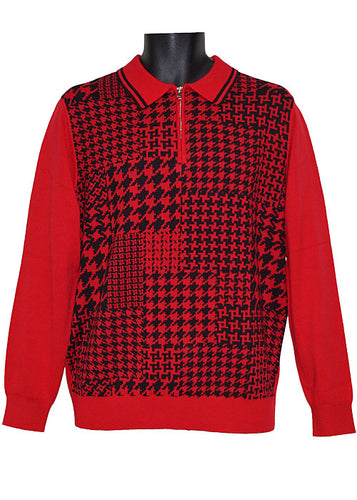 Cigar Sweater # P408 Red