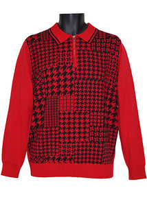 Cigar Sweater # P408 Red