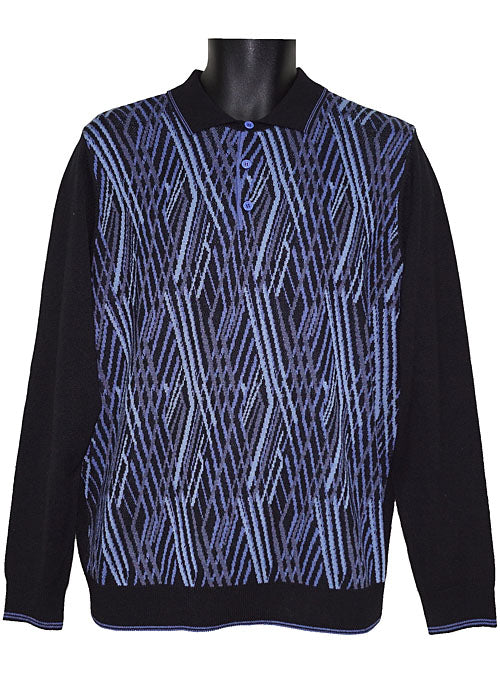 Cigar Sweater # P412 Indigo