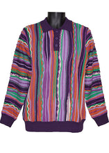 Load image into Gallery viewer, Cigar Sweater # P417 Purple
