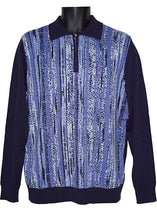 Load image into Gallery viewer, Cigar Sweater # P422 Navy
