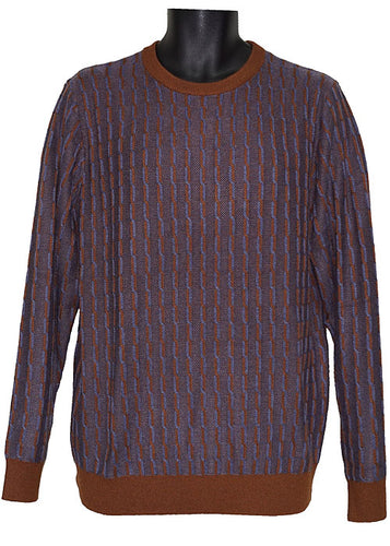 Cigar Sweater # CR442 Indigo