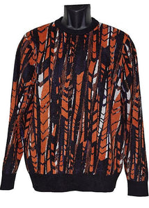 Cigar Chenille Sweater # SC503 Black - Alligator World