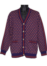 Load image into Gallery viewer, Cigar Cardigan Sweater # CRG1510 Purple
