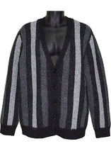 Load image into Gallery viewer, Cigar Cardigan Sweater # CRG1511 Black
