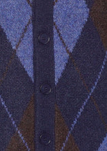 Load image into Gallery viewer, Cigar Cardigan Sweater # CRG1512 Navy
