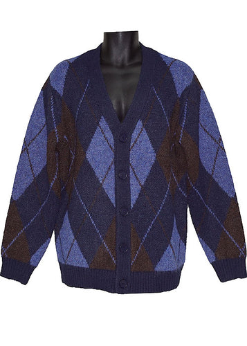 Cigar Cardigan Sweater # CRG1512 Navy