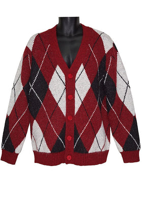 Cigar Cardigan Sweater # CRG1512 Red