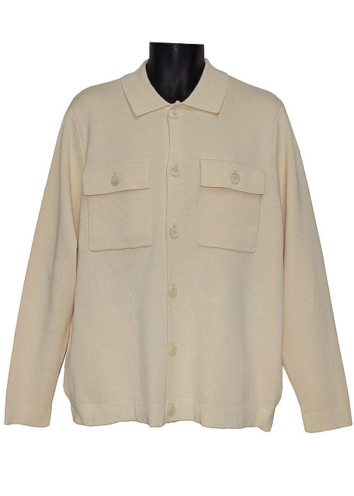 Cigar Sweater Jacket # SWJ1507 Cream