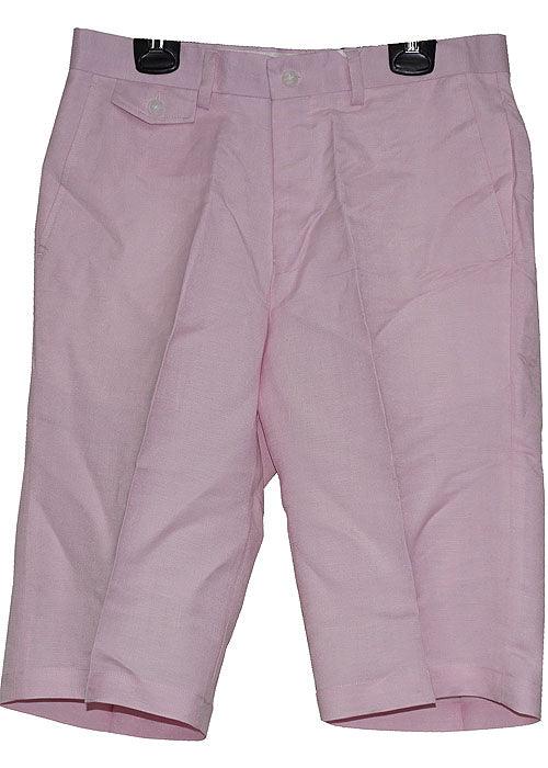 Cigar Linen Shorts # HR120 Pink - Alligator World