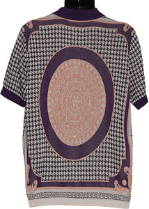 Cigar Shirt # KS1557 Purple