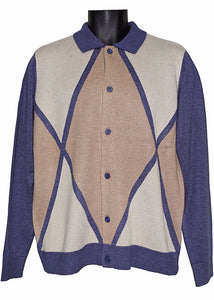 Cigar Sweater # KS433 Indigo