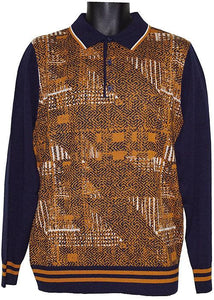 Cigar Sweater # LP62 Navy - Alligator World