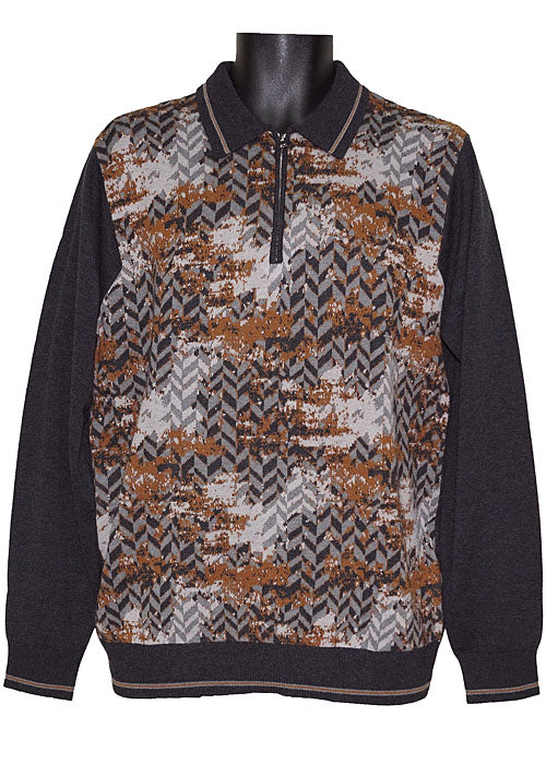 Cigar Sweater # LP178 Charcoal