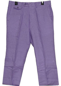 Cigar Linen Pants # SL700 Lavender - Alligator World