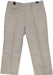 Cigar Linen Pants # SL700 Oatmeal - Alligator World