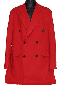 Cigar Long Coat # TC1205 Red