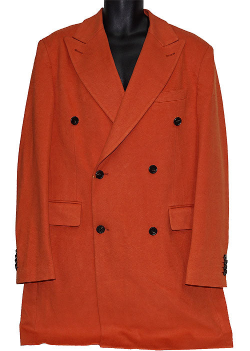 Cigar Long Coat # TC1205 Rust