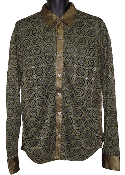 Daniel Benjamin Shirt # LS4 Olive - Alligator World