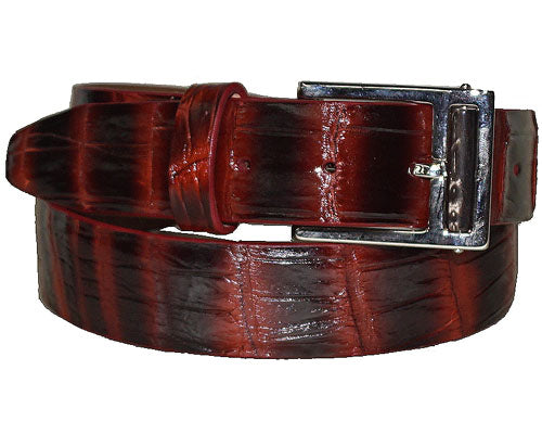 Marco di Milano Alligator Belt # LB28 Cognac Combo