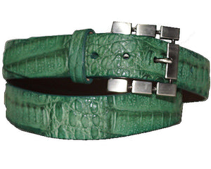 Marco di Milano Crocodile Belt # LB33 Greeen