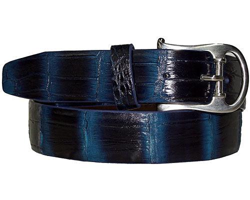 Marco di Milano Alligator Belt # LB39 Blue Combo