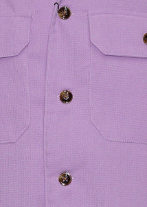 Lanzino Linen Shirt/Pants Set # 3129 Lavender