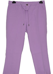 Lanzino Linen Shirt/Pants Set # 3129 Lavender