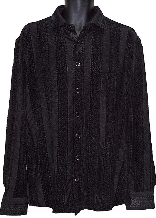 Lanzino Shirt # LSL740 Black