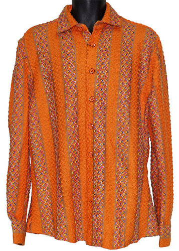 Lanzino Shirt # LSL752 Orange