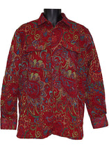 Load image into Gallery viewer, Lanzino Shirt/Jacket # LSL754 Red
