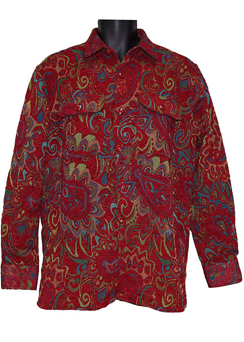 Lanzino Shirt/Jacket # LSL754 Red