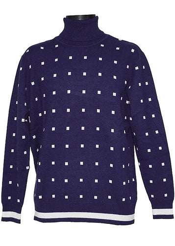 Lanzino Sweater # LP134 Navy