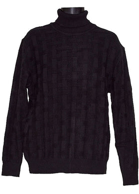 Lanzino Sweater # SW069 Black