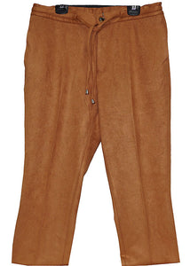 Lanzino Suede Feel Shirt/Pants Set # 3121 Tan