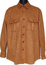 Load image into Gallery viewer, Lanzino Suede Feel Shirt/Pants Set # 3121 Tan
