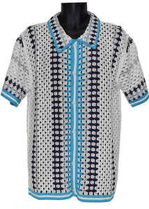 Lanzino Linen Shirt # SSL183 White