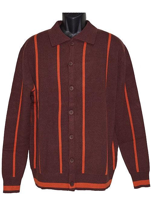 Lanzino Sweater # SW065 Brown - Alligator World