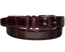 Load image into Gallery viewer, Mezlan Alligator Belt # 11265
