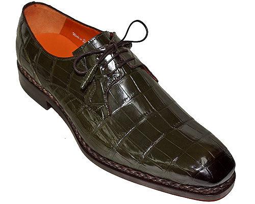 Mezlan Belvedere Genuine Alligator Crocodile Shoes for Men Alligator World