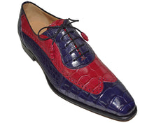 Load image into Gallery viewer, Mezlan Platinum Alligator Shoes &#39;Ferrara&#39;
