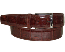 Load image into Gallery viewer, Mezlan Crocodile Belt # 7907
