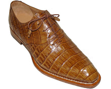 Load image into Gallery viewer, Mezlan Crocodile Shoes # 50084
