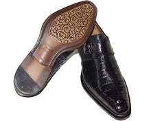 Load image into Gallery viewer, Mezlan Crocodile Shoes # 50085
