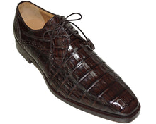 Load image into Gallery viewer, Mezlan Crocodile Shoes # 50086
