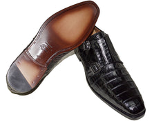 Load image into Gallery viewer, Mezlan Crocodile Shoes # 50087
