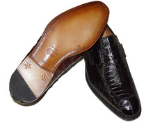 Load image into Gallery viewer, Mezlan Crocodile Shoes # 50089
