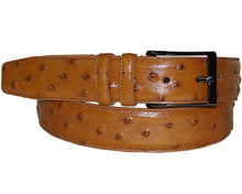 Load image into Gallery viewer, Mezlan Ostrich Belt # 8146
